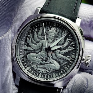 【わんわん】MODカスタムウォッチ　GS仕様クロノグラフ：タキメーター Seiko daytona mod - Etsy 日本