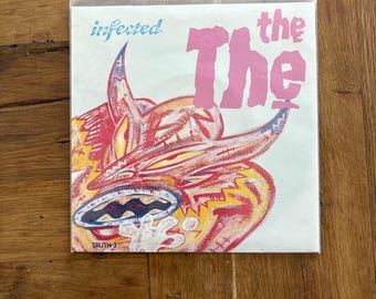 Vintage Punk Rock Alternative THE THE infected truth 3 Made in UK Vinyl 7” 45rpm