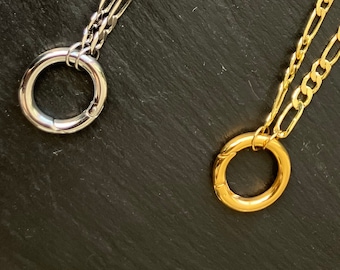 Collana porta anelli, custode dell'anello di fidanzamento, regalo per la mamma,