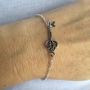 Steampunk Skeleton Key Bracelet, key bracelet, key jewelry,