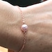 Pearl and Rose Gold Bracelet 