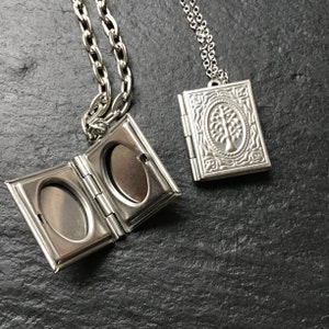 Stainless steel locket, with choose your chain, great valentines gift zdjęcie 8