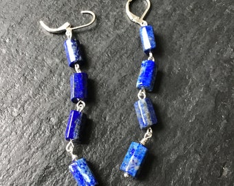 Lapis lazuli Earrings,