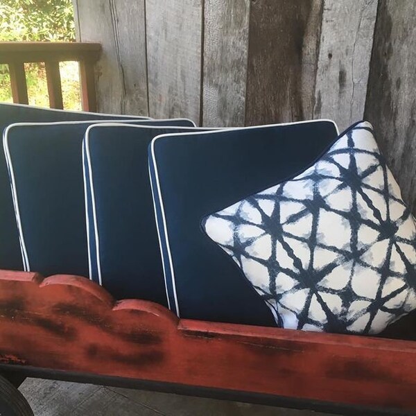 Outdoor Cushion Slipcovers Etsy