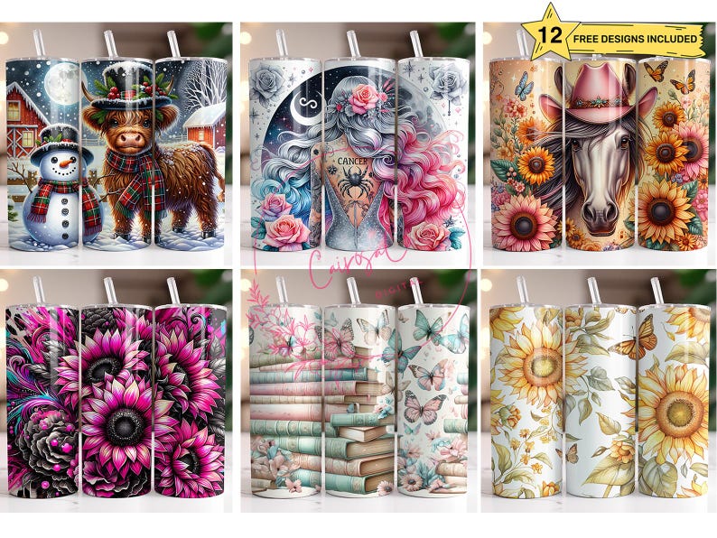 Personalized Photo 20oz Tumbler: Custom Quencher Design (PNG Download) image 3