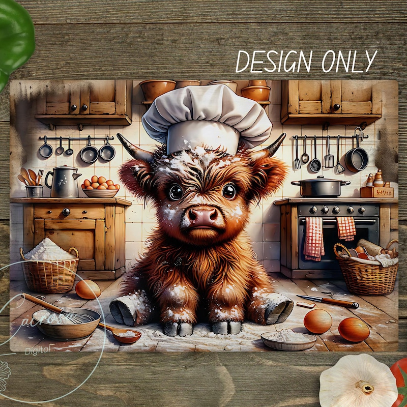 Highland Cow Kitchen Decor - Etsy