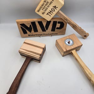 Handcrafted Hardwood Mallet – Custom Engraving Available | Decorative, Functional, & Gift-Ready, Ice crusher