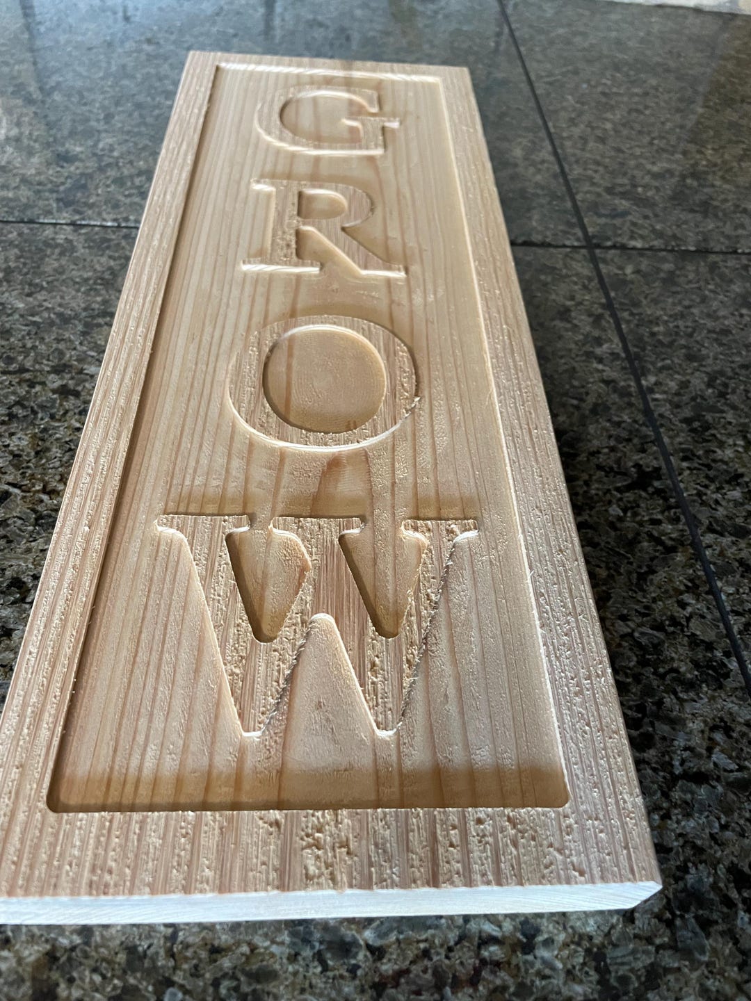 Grow. Sign Color Grow Garden Sign - Etsy