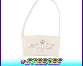 IU Merchandise Fan-Made Canvas Cup Holder by Steekee Korea 1929