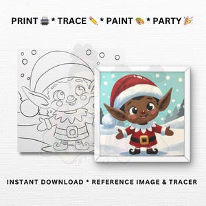 DIY Paint Party Templates | Printables for Paint Parties, Paint Kits | PNG, JPG | Instant Download | Printable Stencil