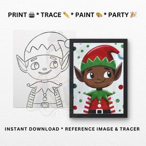 DIY Paint Party Templates | Printables for Paint Parties, Paint Kits | PNG, JPG | Instant Download | Printable Stencil