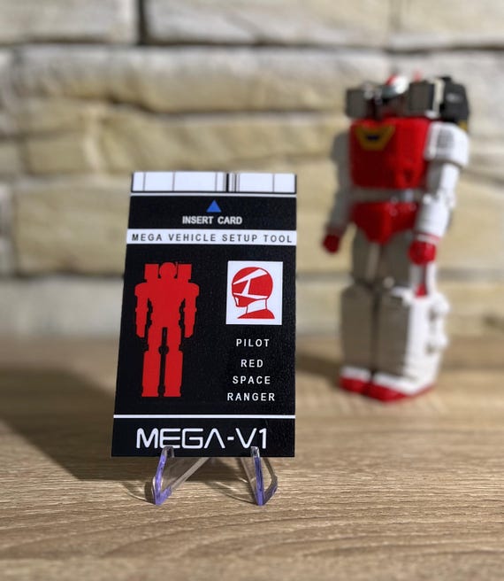 Mega Voyager Key Cards - in Space Rangers Power - Etsy