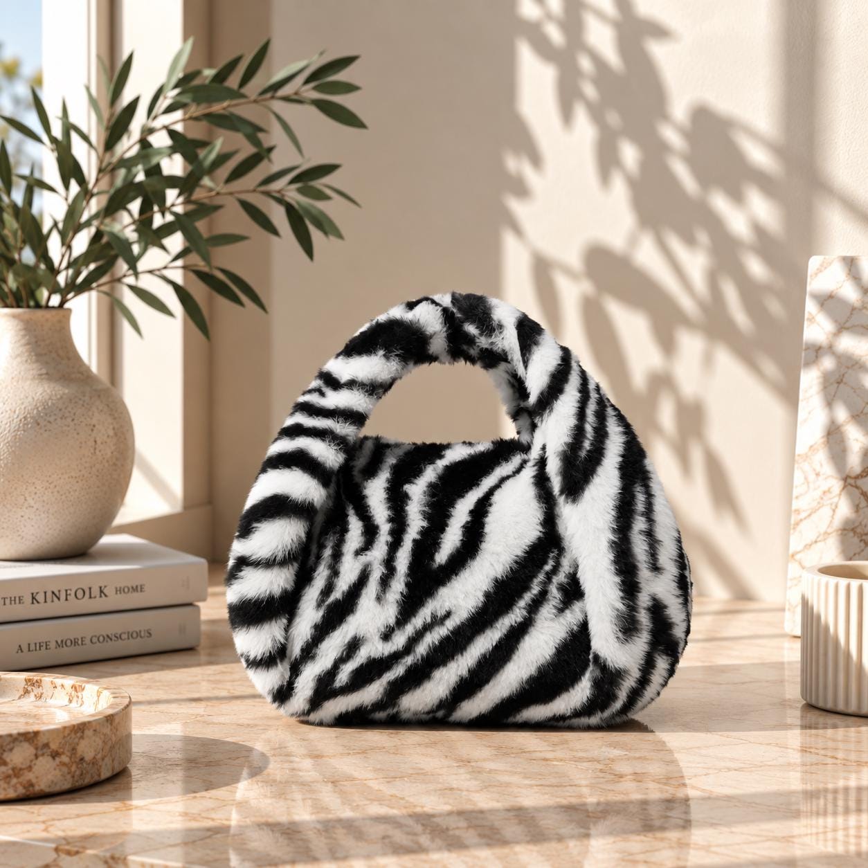 Y2k Zebra Bag - Etsy