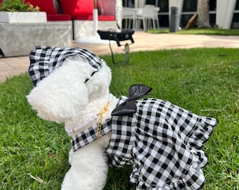Gingham Pinafore Dress, S-XL, Small Dog Dress, Dog Summer Dress, Dog  Clothing, Dog Fashion, Dog Apparel, Nkpup - Etsy