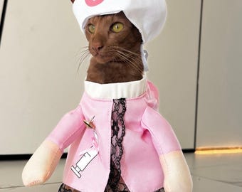 Chic Dog Doctor Costume for Halloween Fun, pet costume, dog Halloween dress, dog Halloween costume, pet cosplay outfit, dog doctor costume