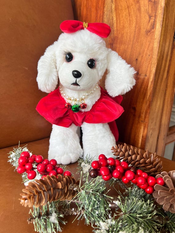 Christmas Pet Outfit: Red Dress, Necklace, and Bow Combo, Dress for Pets,  Small Dog Outfit, Dog Fashion, Dog Clothes, Christmas Pet Dress - Etsy