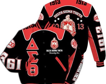 Delta Sigma Theta Varsity Jacket, Delta Sigma Theta Racing