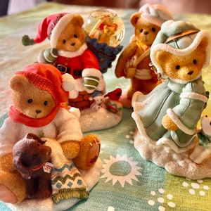 Rare Cherished Teddies Christmas - Etsy