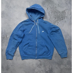 Nike vintage hoodie baby blue swoosh logo acg 90s 00s y2k