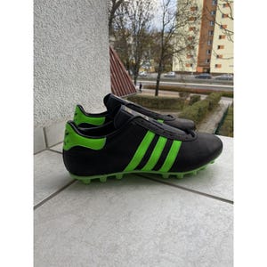 adidas サッカーシューズ ブラック/ホワイト　ヴィンテージ　90年代 Adidas vintage football shoes - Etsy 日本