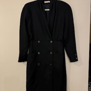 Karl by Karl Lagerfeld black dress vintage 90s 80s vintage