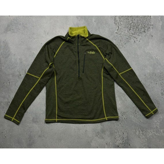 Rab, Rab pull on 1/2 zip fleece vintage rare outdoor pullover zip