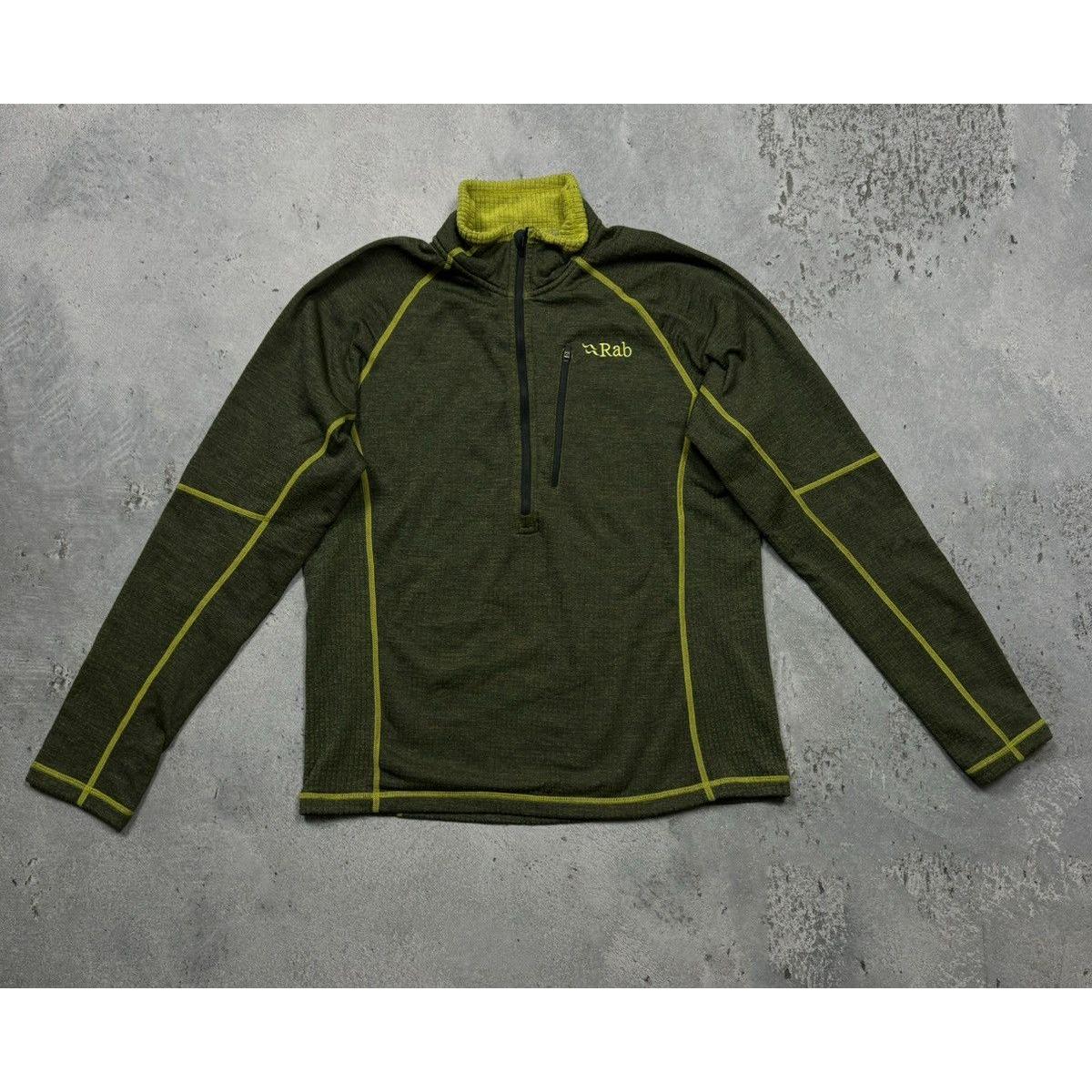 Rab, Rab pull on 1/2 zip fleece vintage rare outdoor pullover zip