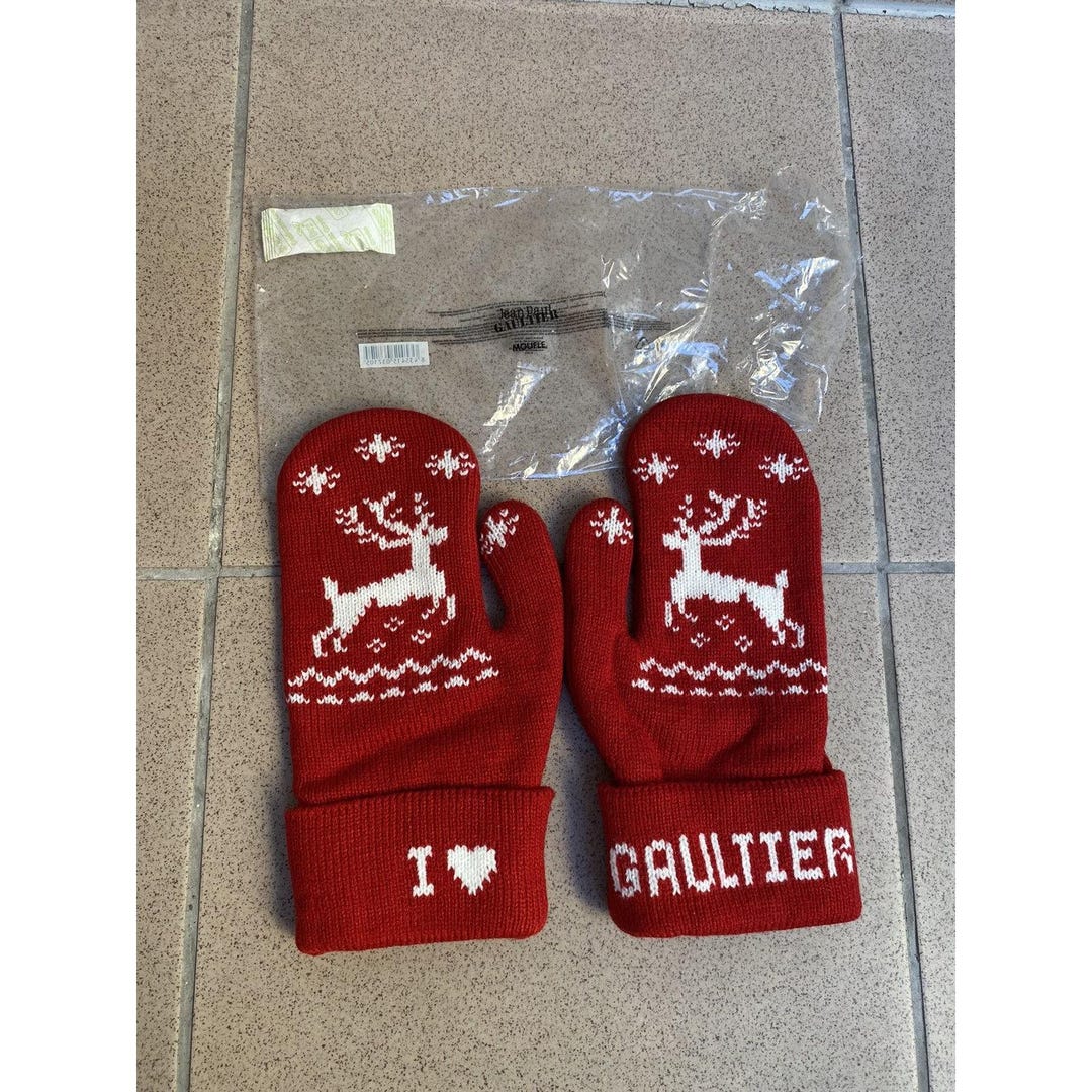 ジャンポール・ゴルチエ ムフル手袋 I love Gaultier - Etsy 日本