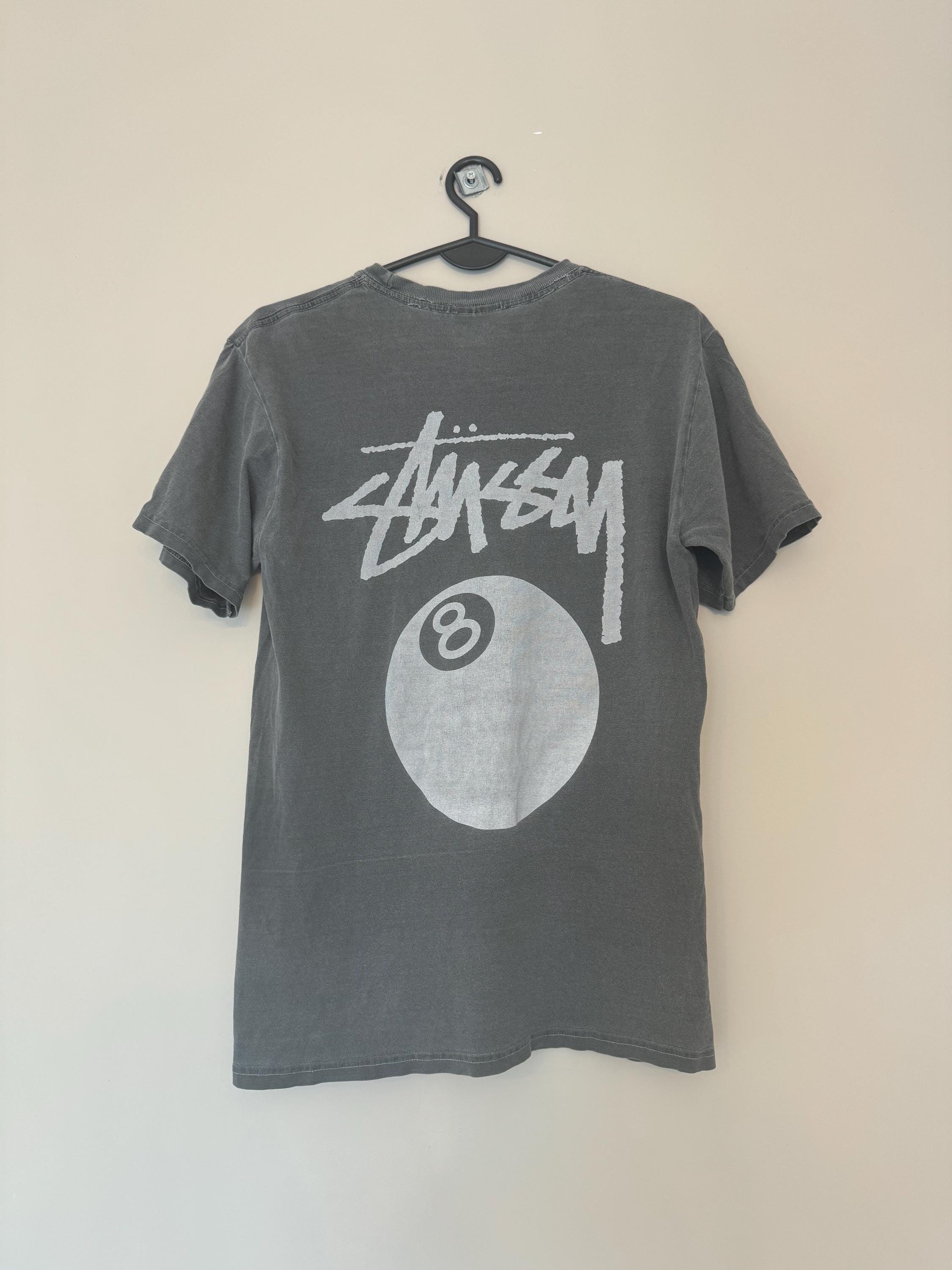 Stussy 8 Ball Tshirt - Etsy Canada