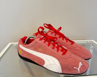 Puma Ferrari rare sneakers vintage official shoes 00s y2k 90s red