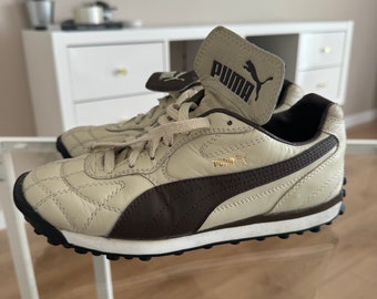 00s PUMA SATORI スニーカー y2k 90s 初期 HITOCHIGAI👥 | 00s “PUMA” SATORI Low & middle leather shell