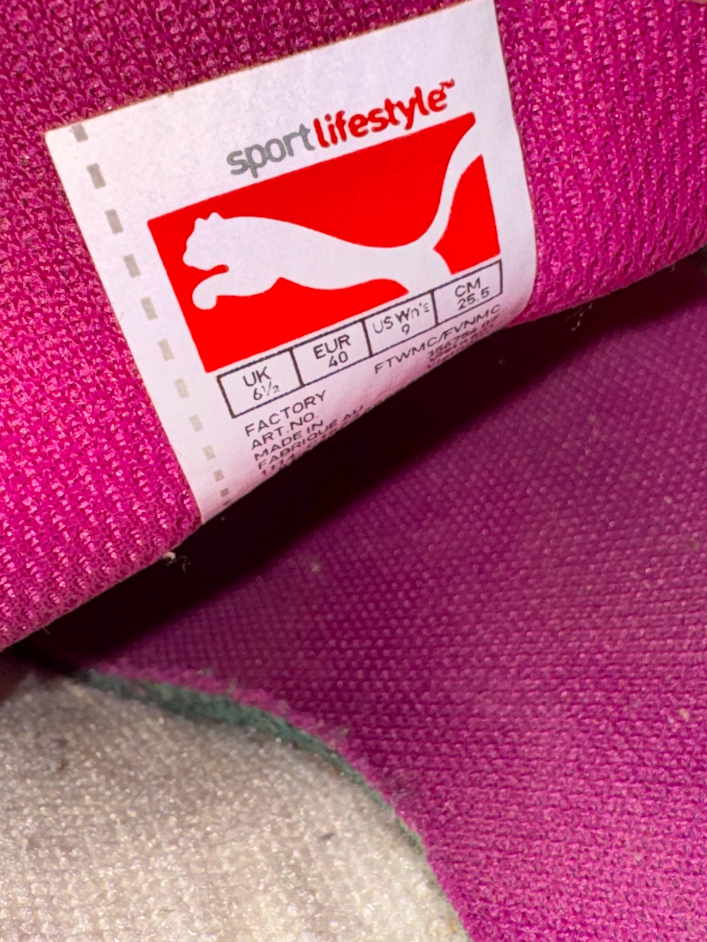 Puma Vintage White Pink Sneakers 00s 90s Y2k Rare - Etsy