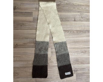 Wool scarf vintage classic item basic 90s 00s winter