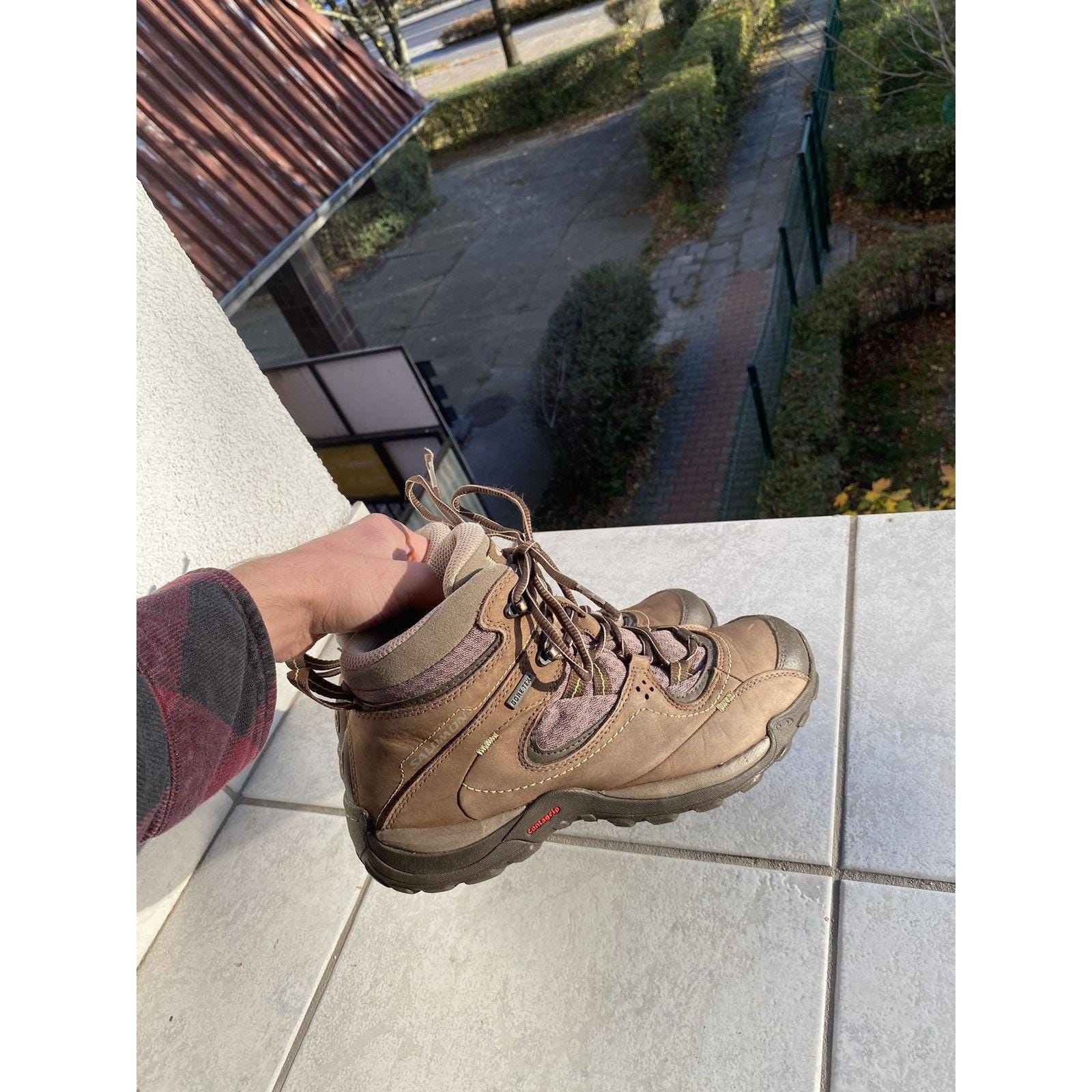 Salomon goretex high boots shoes vintage like military size 39 1/3