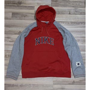Nike 90s hoodie vintage Rare big logo