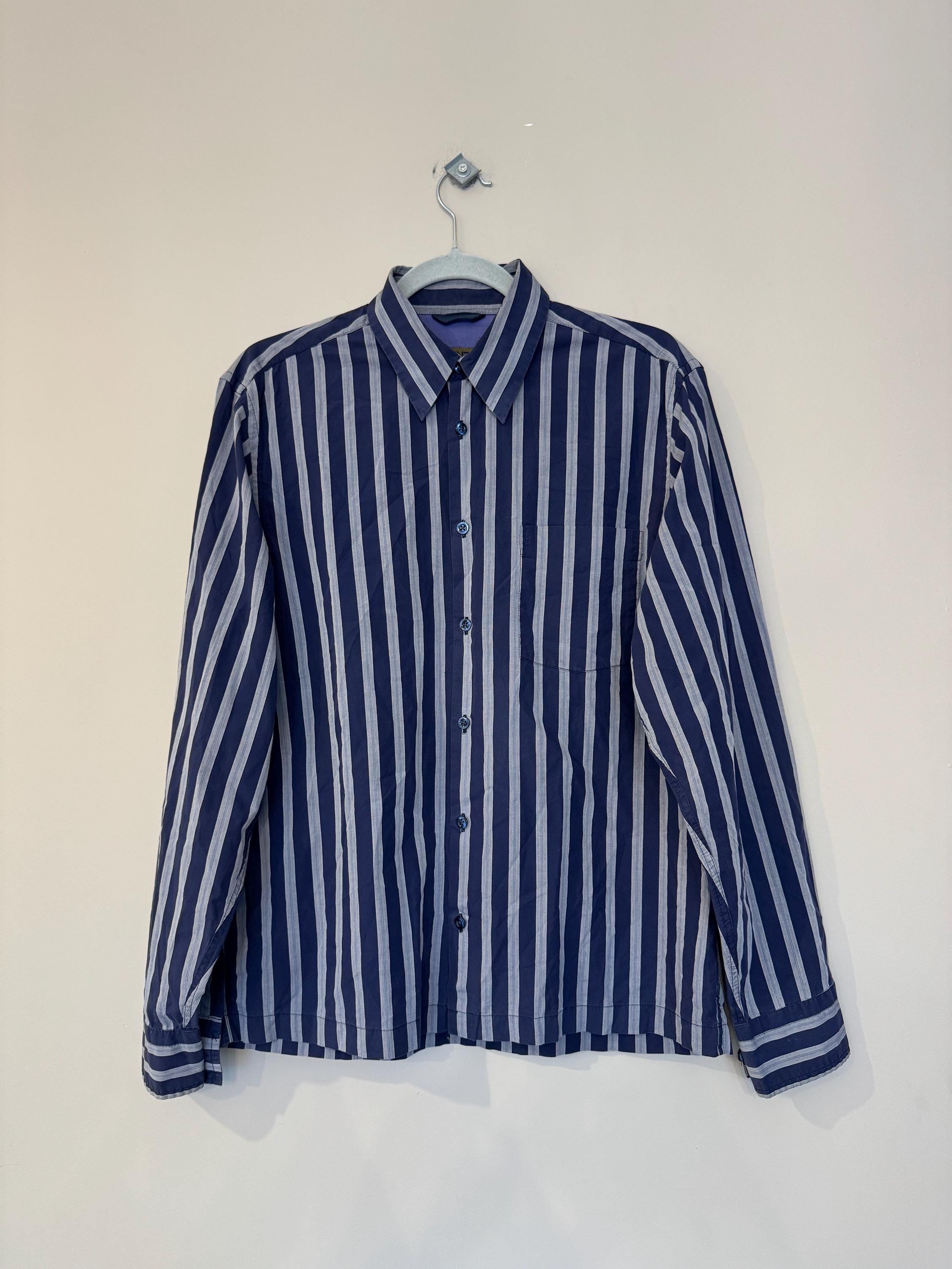 Kenzo Homme Vintage Stripped Shirt Button up Rare 90s - Etsy