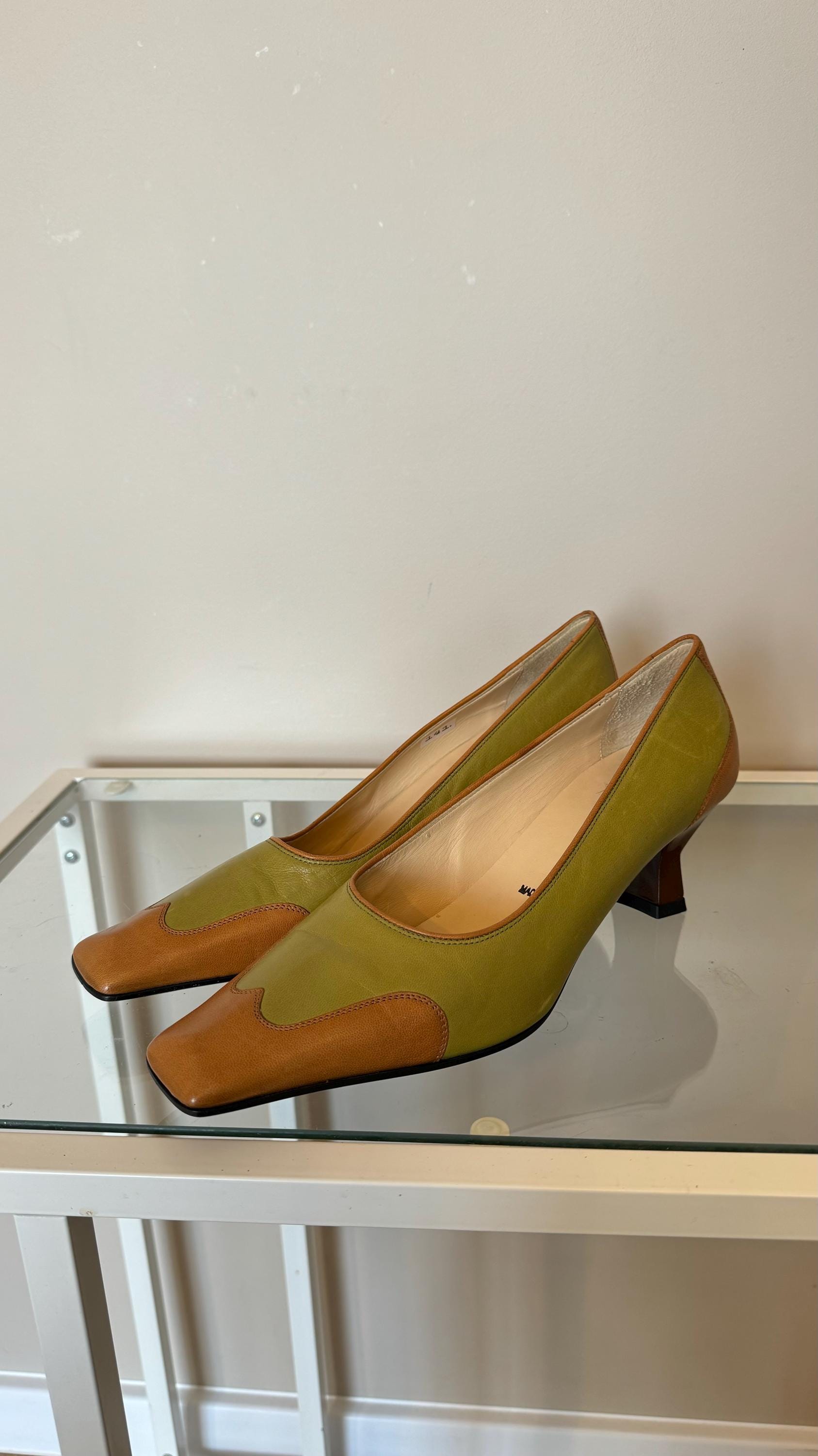 Escarpins Loriblu Talons Hauts Cuir - Taille 38 - Anthracite - Neuf Avec Boîte