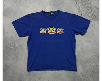 Paul Frank center logo t shirt vintage rare 90s 00s