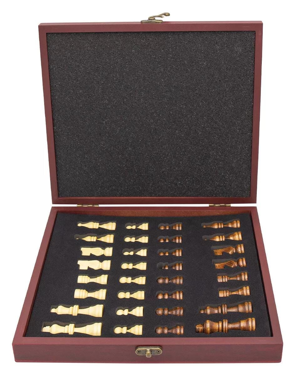 Personalised Engraved Chess Set Box Custom Gift - Etsy