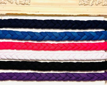 Handmade Braided Cotton Headband | Stretchy Boho Hair Wrap
