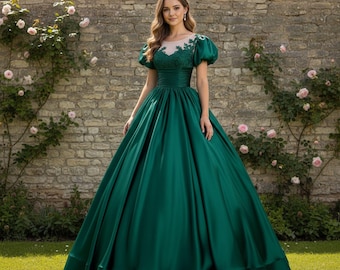 Green Fairy Prom Dress,formal Evening Dress,wedding Party Dress,princess  Prom Dress,elegant Party Dress,bridesmaid Gown,graduation Dress - Etsy