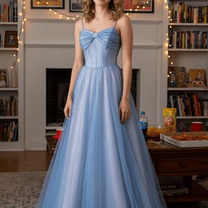 strapless open back dress Burgundy Plus Size Prom Dresses,Elegant Plus Size Prom Dress,Long Plus Size Under 200,PD00249, US2 / Dark Navy main image 0