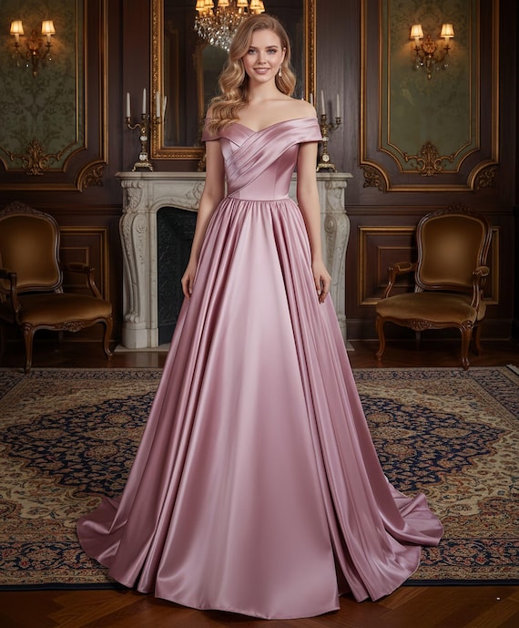sachin and babi light blue dress Pink Prom Dresses and Gowns main image 0