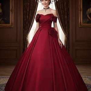 strapless open back dress Caballero - London Gown main image 1