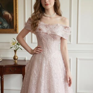 pastel dresses prom Long Ball Gown with Flowers line evening gowns for prom. Amoris T711 Formal Long Prom