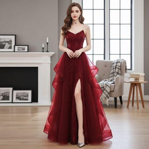 crepe evening dress Black Crepe One Shoulder Fitted Evening Gown With Bow main image 0