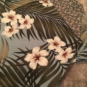 PLACEMATS - Plumeria with fern