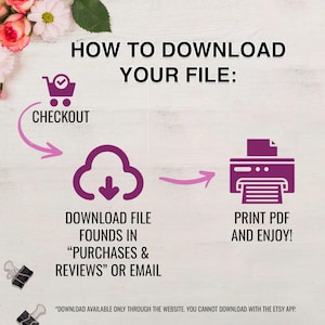 How to download your Disney Villains printable game – checkout, download, and print instructions.