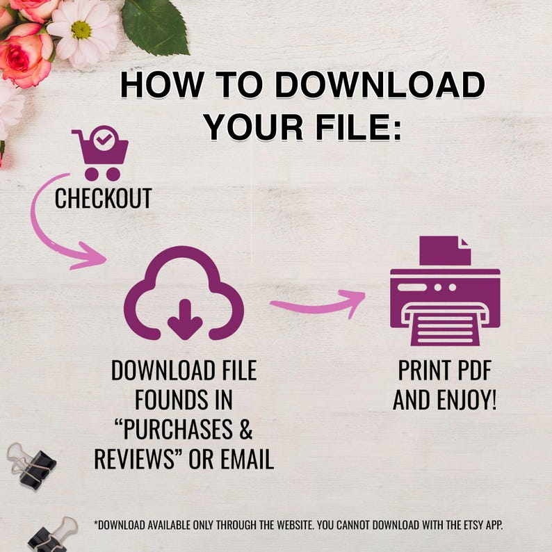 How to download your Disney Villains printable game – checkout, download, and print instructions.