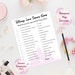 Disney Love Songs Match Game - Name That Love Song Bridal Shower Game ...